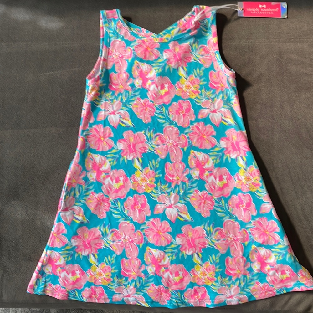 NWT Simply Southern Toddler Tropical dress